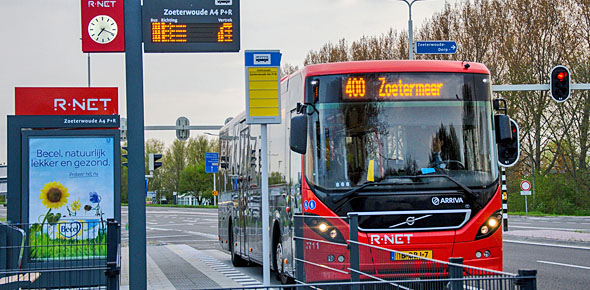 Dutch Bus R Net R-net_Zoetermeer_bushalte - Lab