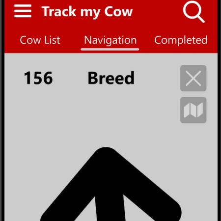 Location App - Bringing farmers and cows together: Designing a solution to locate specific cows in real-time